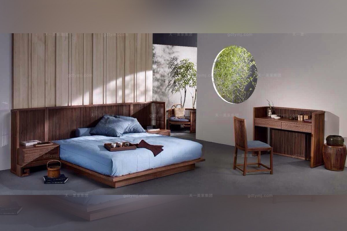 高端東南亞實木書桌