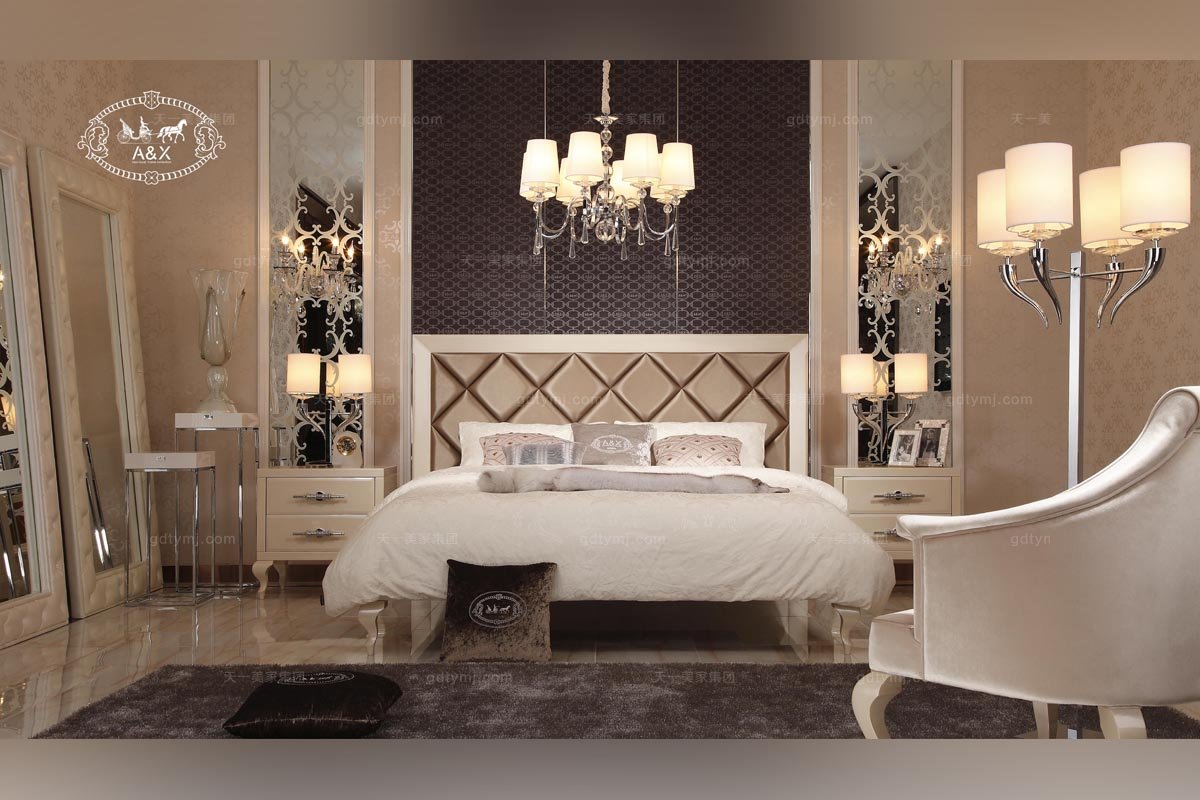 高端品牌后現代床頭柜