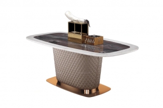 高端后現代餐桌別墅酒店家具