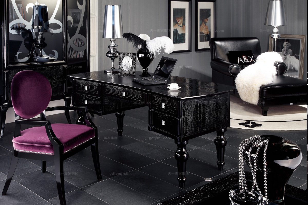 高端時尚后現代書臺