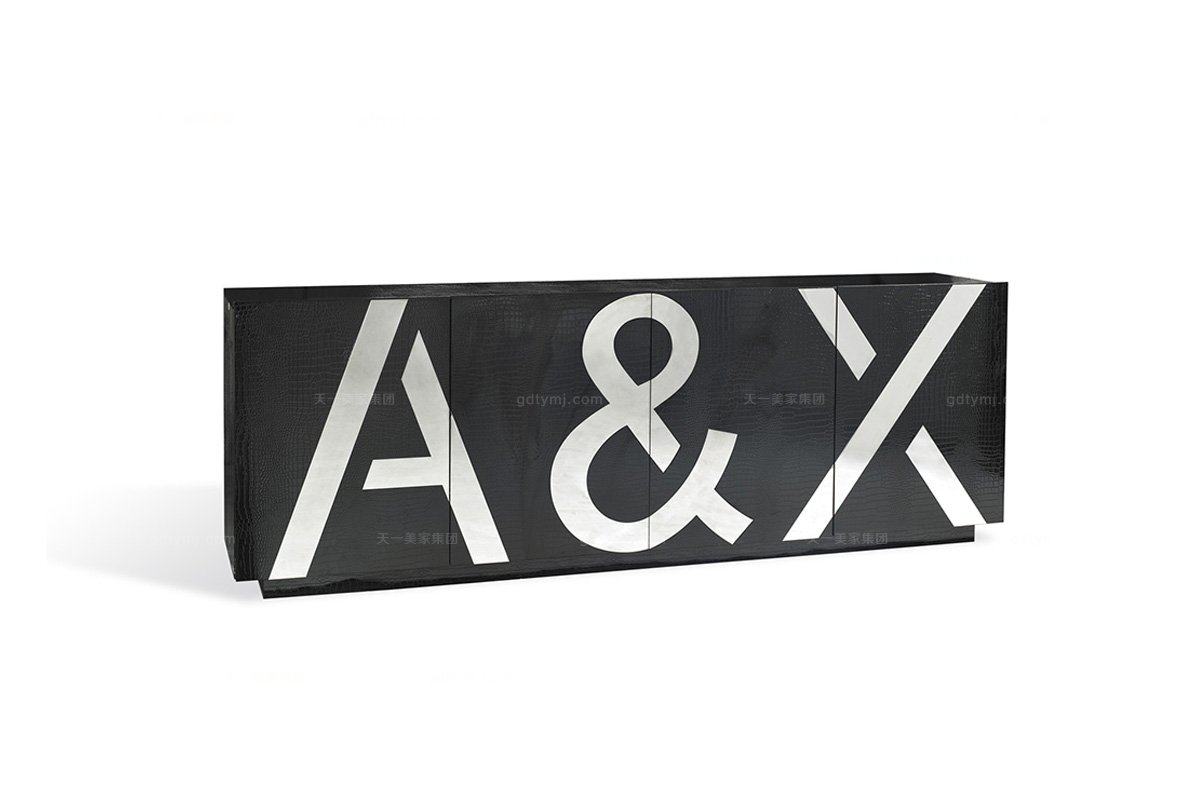 高端別墅后現代備餐柜