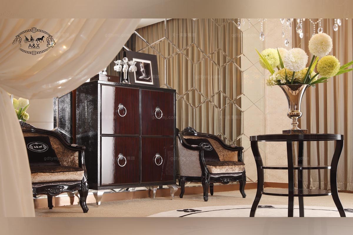 高端品牌后現代餐邊柜