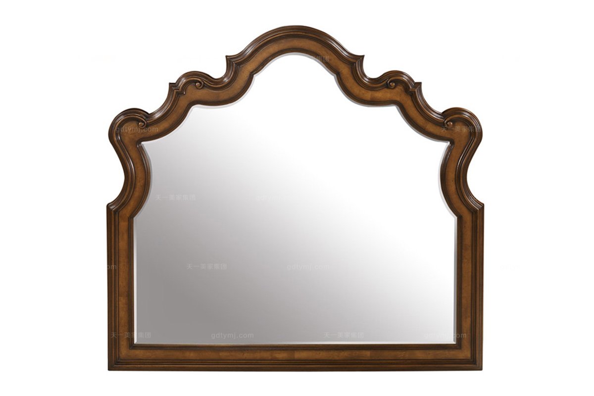 實木家具美式妝鏡