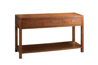 高端美式家具實木沙發背幾