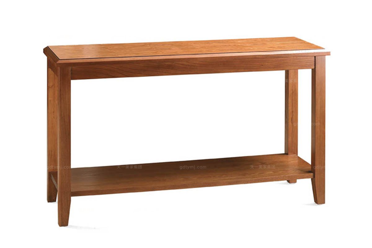 高端美式家具實木沙發背幾