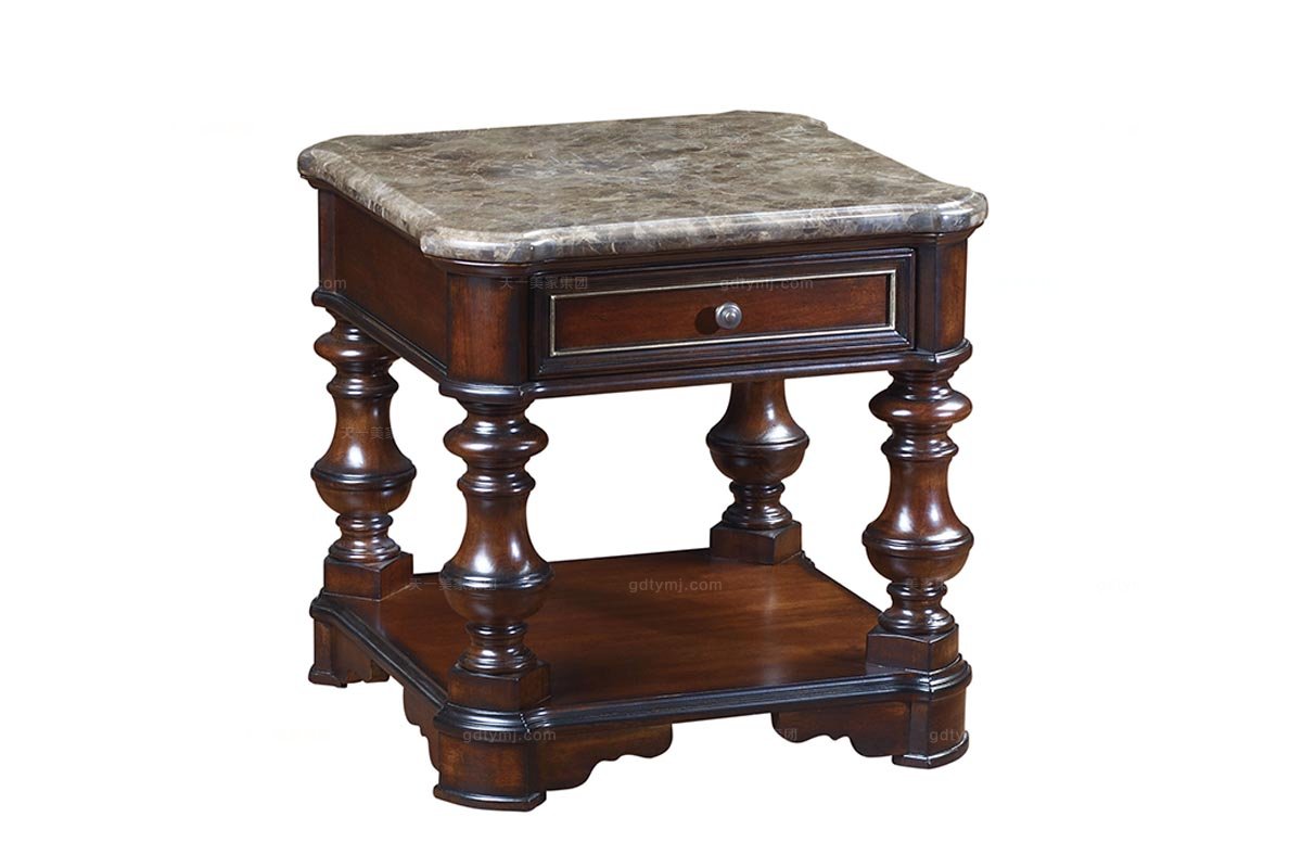 高端家具美式實木角幾