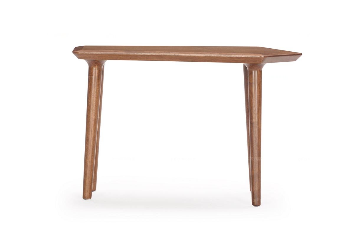 高端時尚簡單現代實木角幾