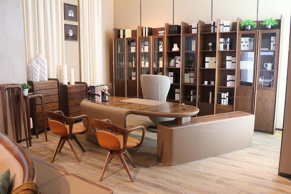 高端時尚現代原木色花架