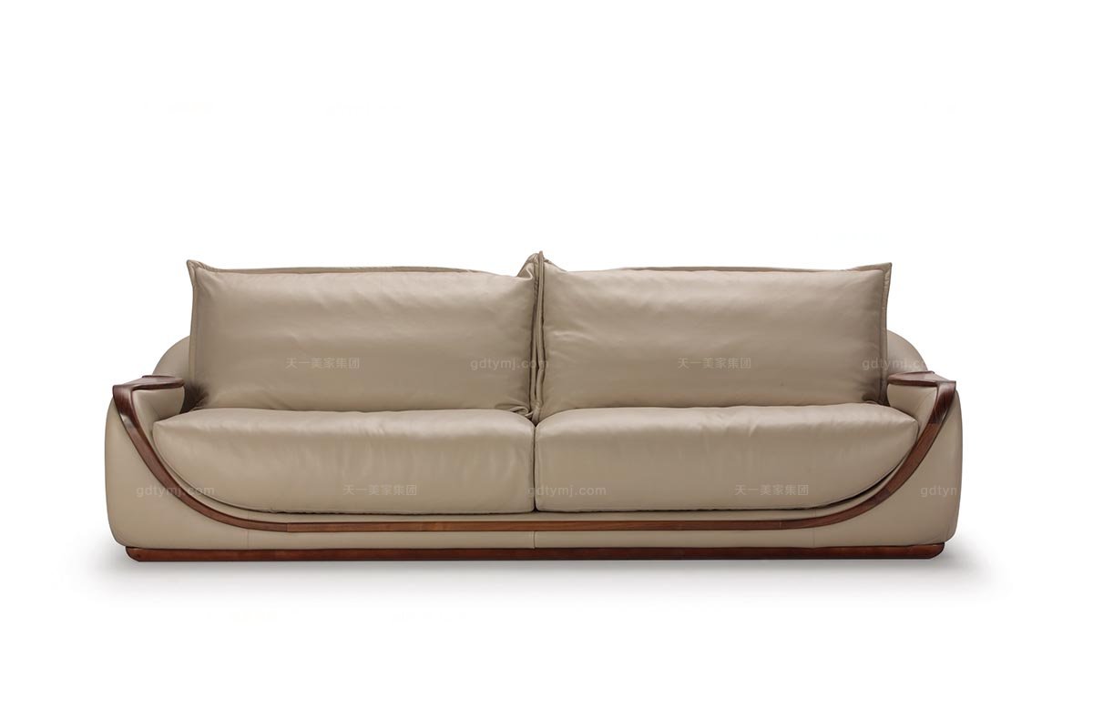 高端品牌樣板間家具簡約時尚現代雙人沙發