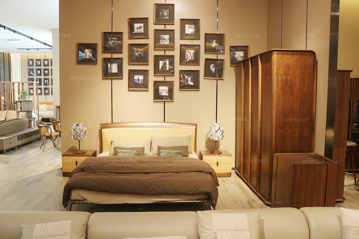 國際家具品牌現代雙人床