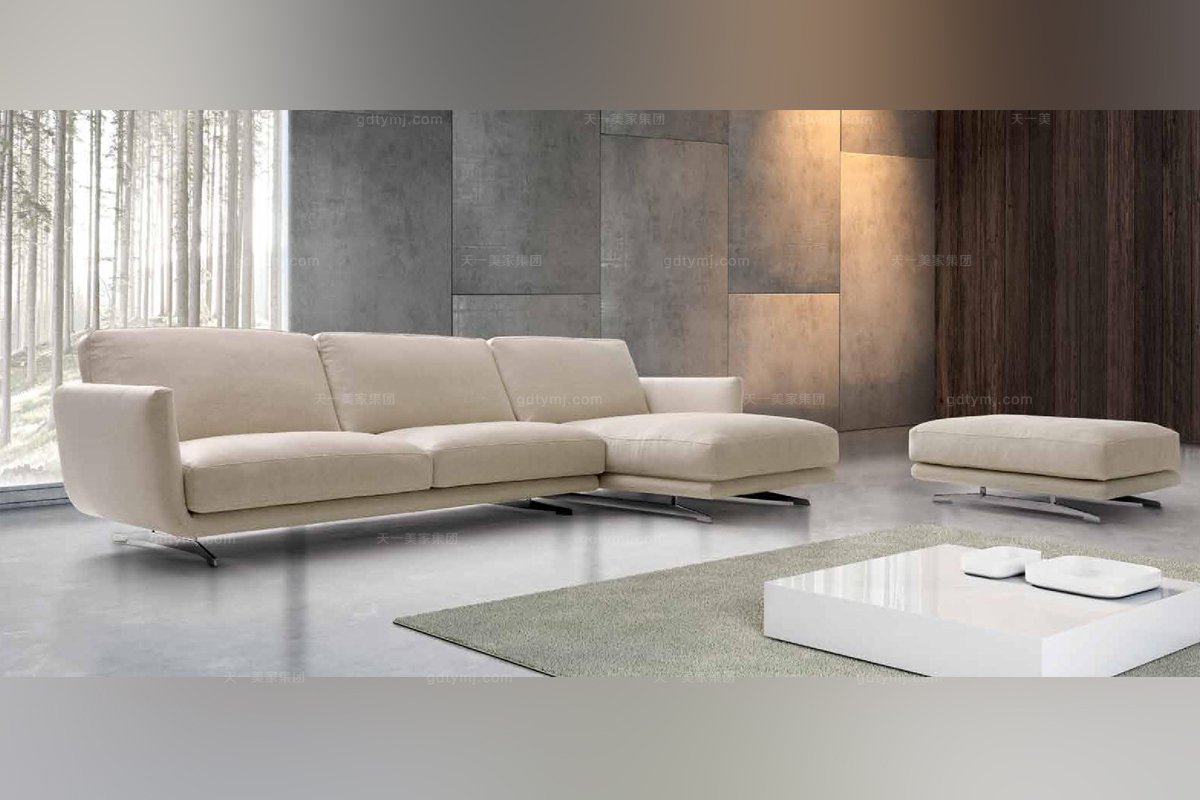 Dema 高端時尚現代淺色沙發組合