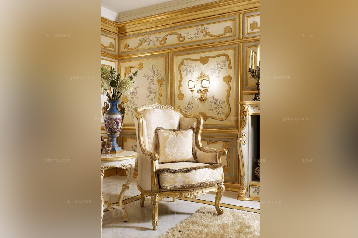 Andrea Fanfani 高端雕刻布藝沙發組合