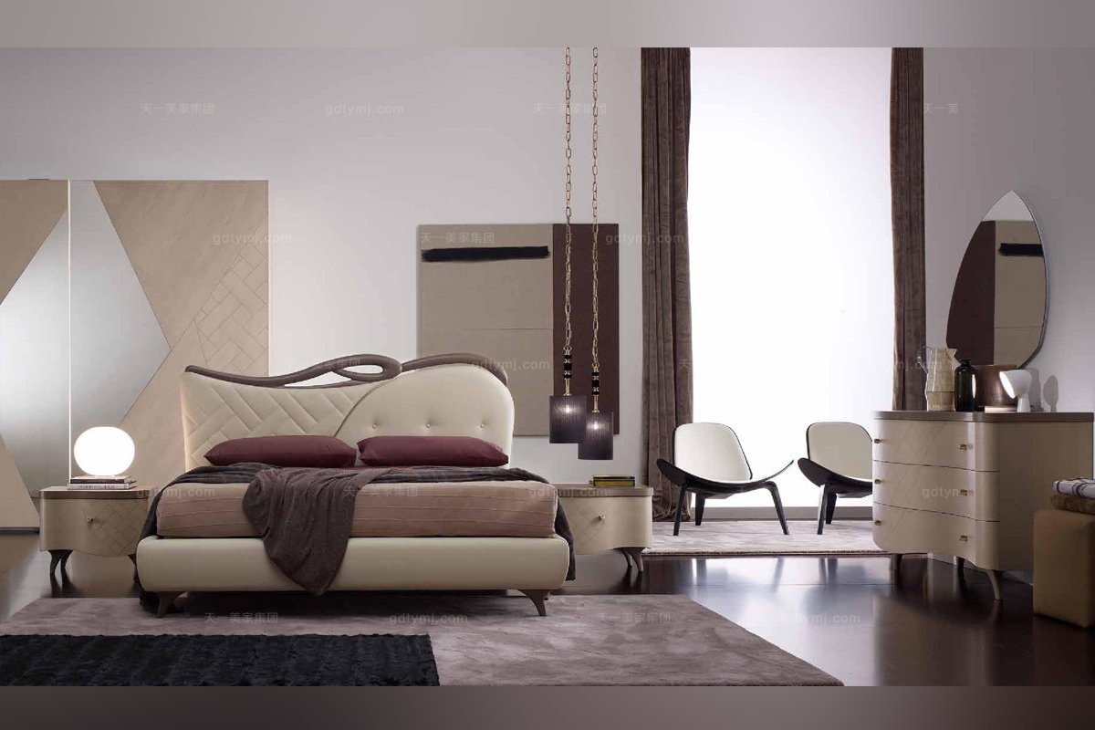 SIGNORINI&COCO現代白色臥室系列