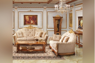 SIGNORINI&COCO歐式花紋布藝沙發