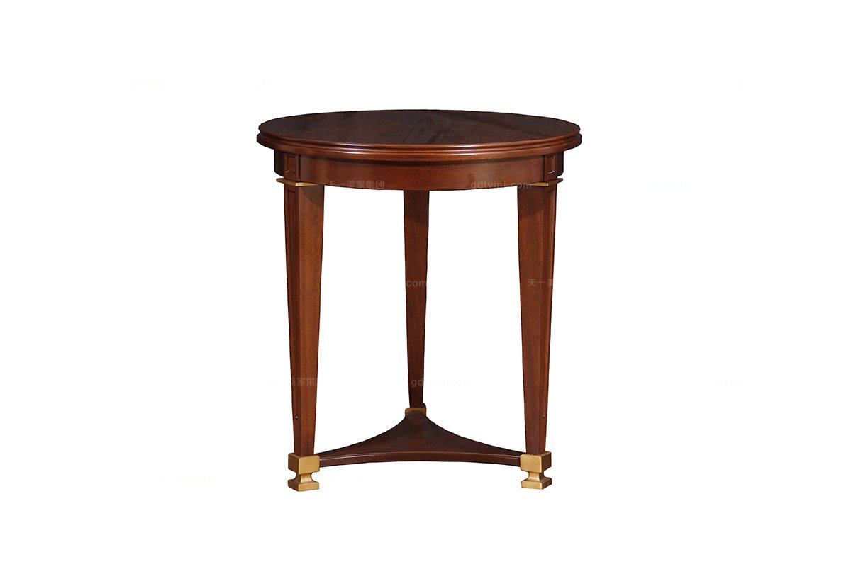 高端時尚現代新古典圓幾