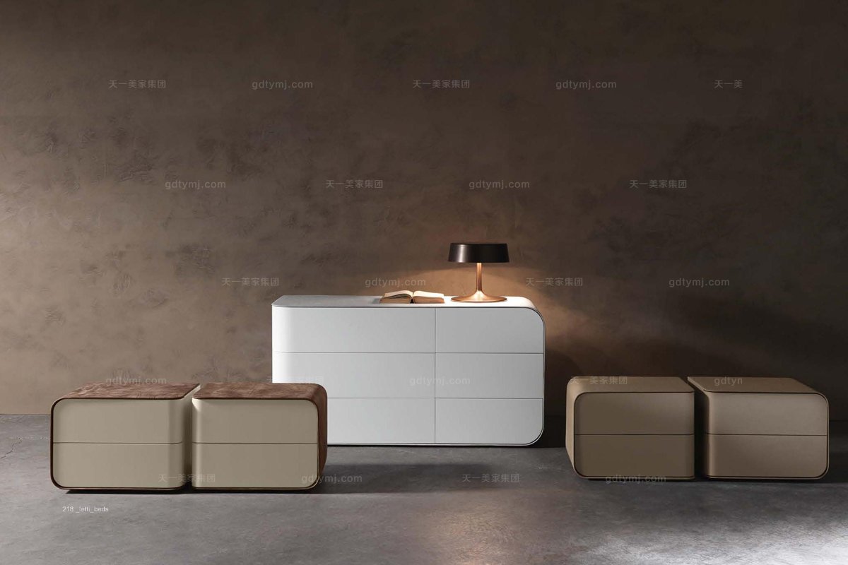 Presotto后現代床頭柜系列