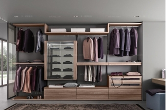 Presotto后現代固裝衣柜系列