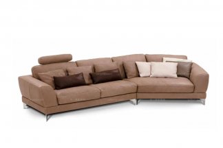 高端品牌現代意大利進口微轉角沙發