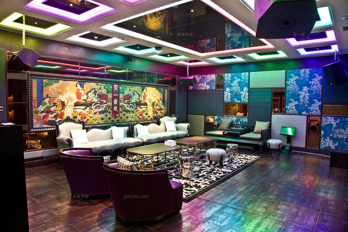 國內名貴會所家具品牌天一會KTV房家具