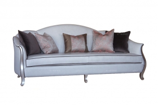 高端別墅家具品牌法式三人位沙發