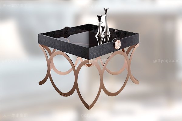 高端后現代輕奢客廳家具橙色皮桃木紋飾板真皮沙發組合小方幾