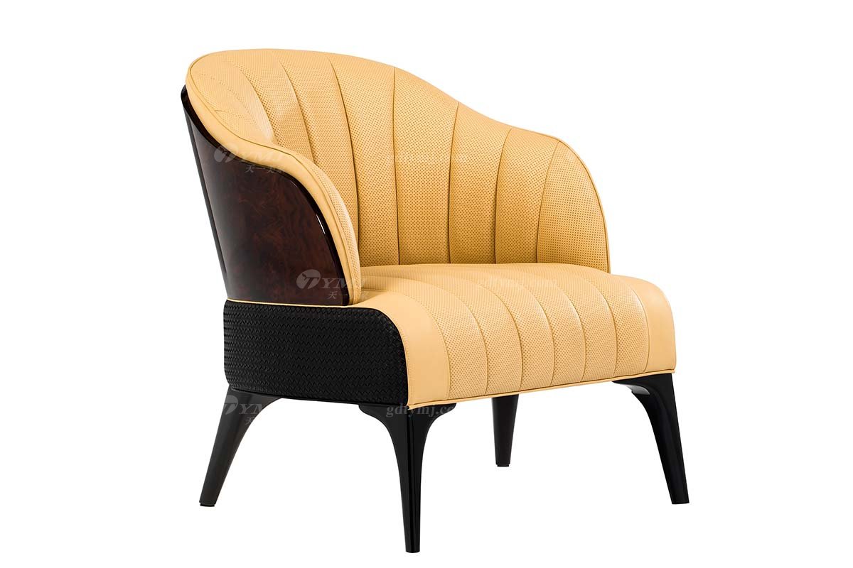 時尚高端別墅家具奢華會所家具輕奢后現代休閑椅休閑椅