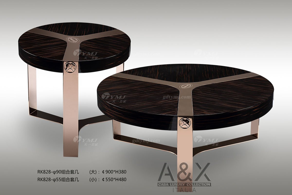 奢華別墅家具品牌高端樣板間家具輕奢后現代客廳時尚頭層皮沙發組合組合套幾