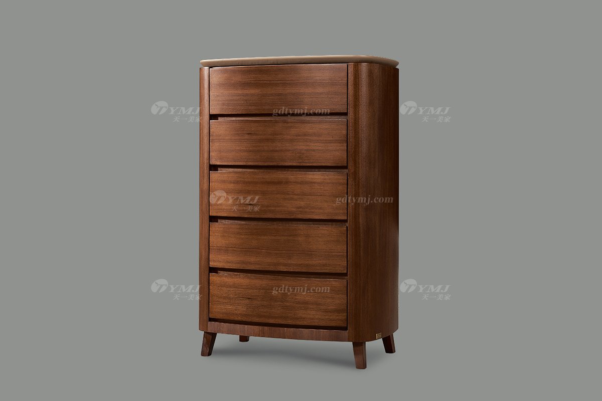 創意別墅會所家具品牌現代極簡北歐餐廳家具大理石餐桌餐椅系列五斗柜