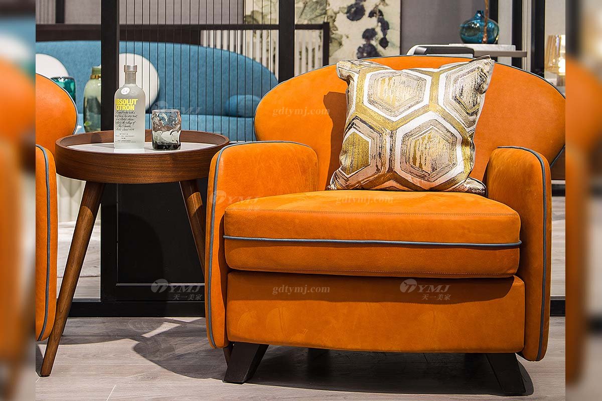 高端別墅會所家具品牌現(xiàn)代極簡輕奢北歐家具創(chuàng)意高彈高密度海綿優(yōu)質布藝休閑