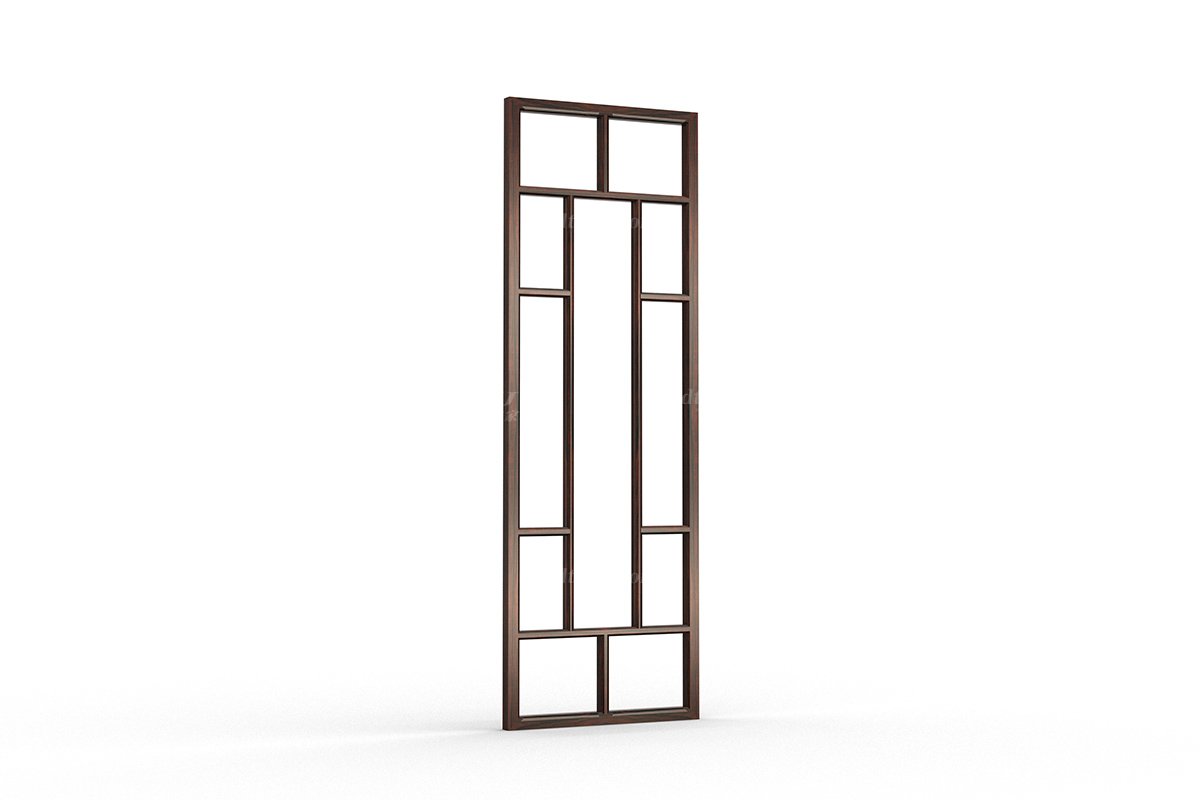 新中式高端會(huì)所別墅家用家具時(shí)尚輕奢全紅木黑酸枝實(shí)木窗格