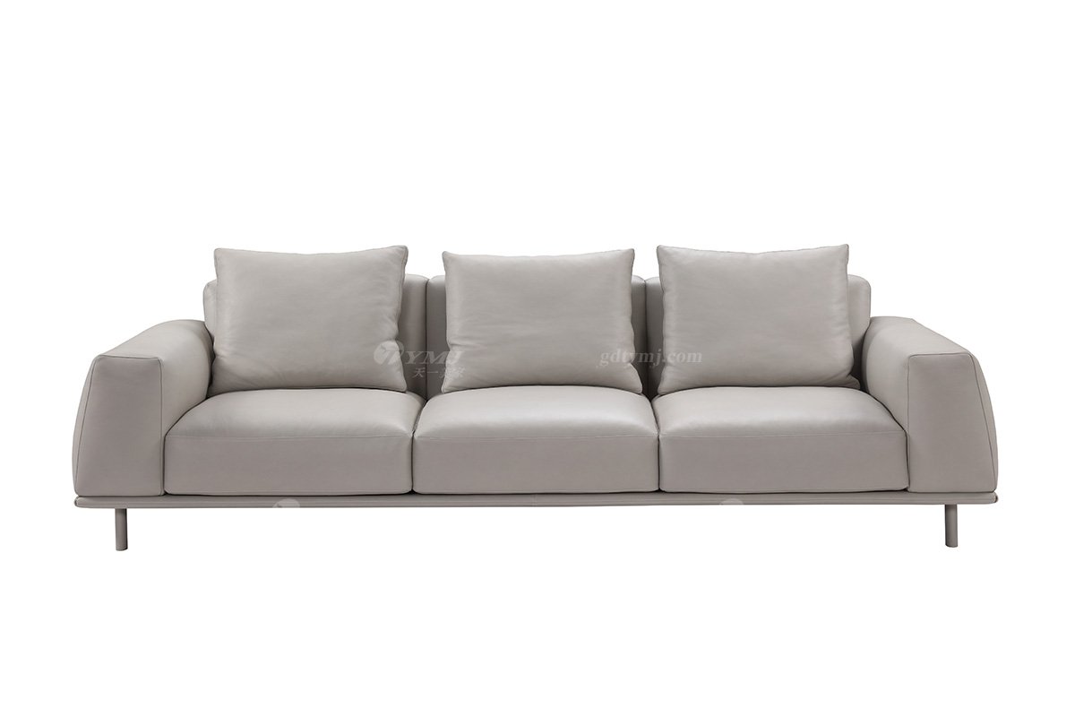 意式極簡風格別墅會所家具現代簡約客廳四位沙發