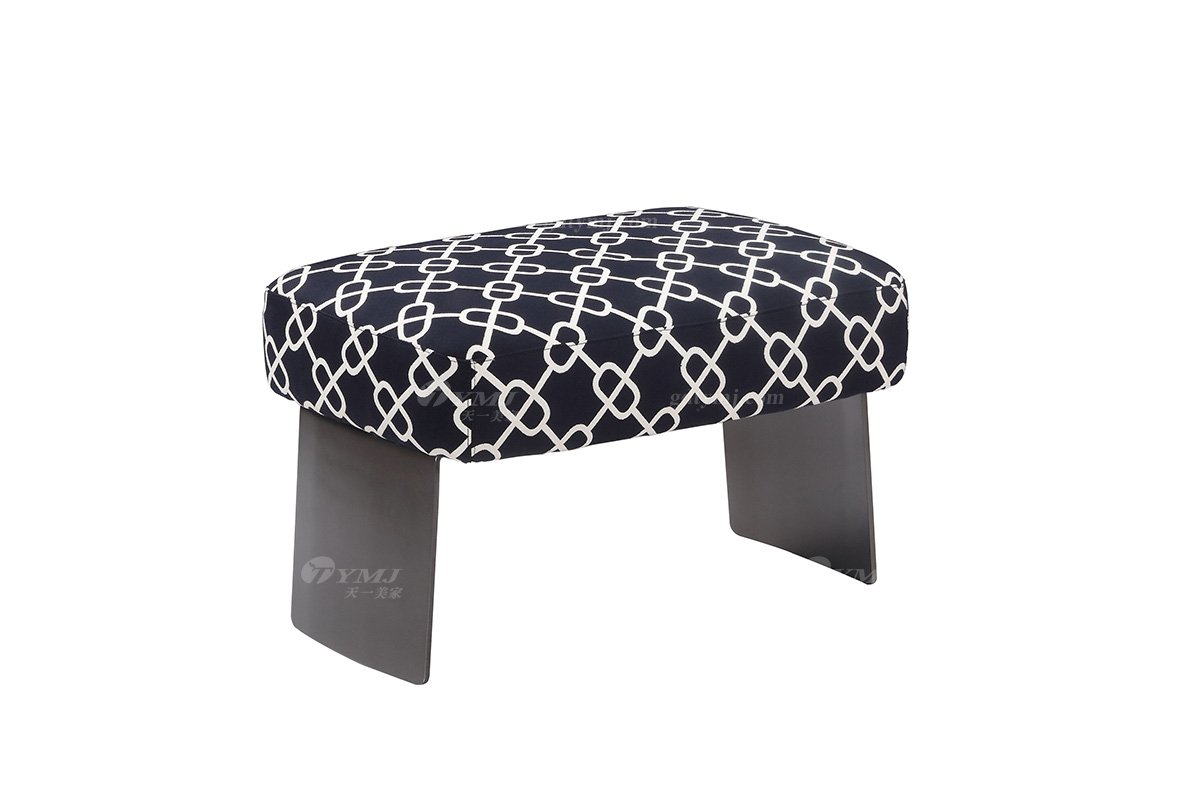 意式極簡風(fēng)格高級別墅會所家具品牌現(xiàn)代客廳簡約坐凳子LC1802-10凳子