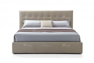 極簡風格意式品牌高端別墅會所家具現代簡約大氣婚床