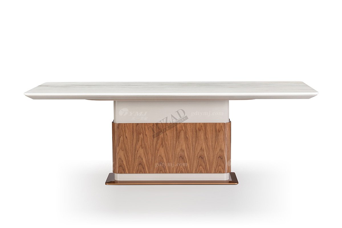 輕奢后現代風格家具高端會所別墅大氣家用大戶型長餐臺CC874-220餐臺