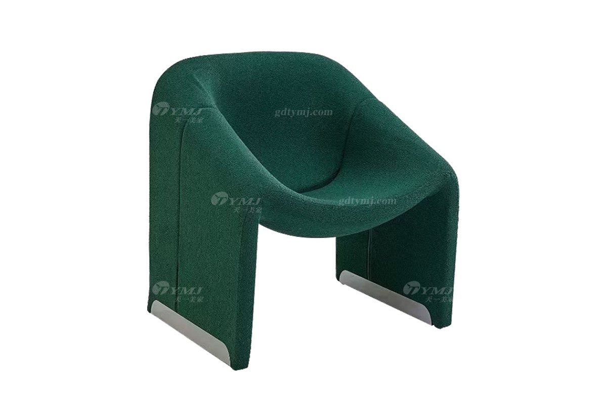 極簡風格家具別墅會所舒適高級時尚家用創意綠色休閑椅