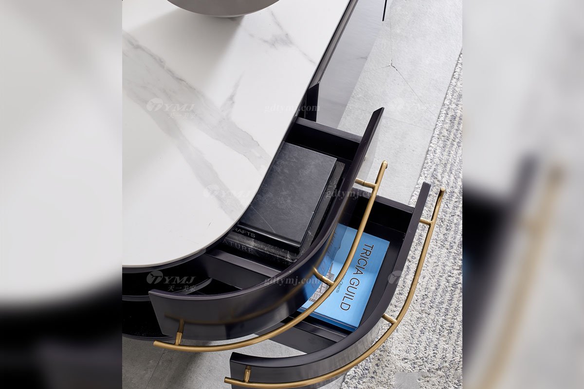 極簡風格家具高端別墅會所大宅簡約E0級環保板黑色電視柜WD601電視柜