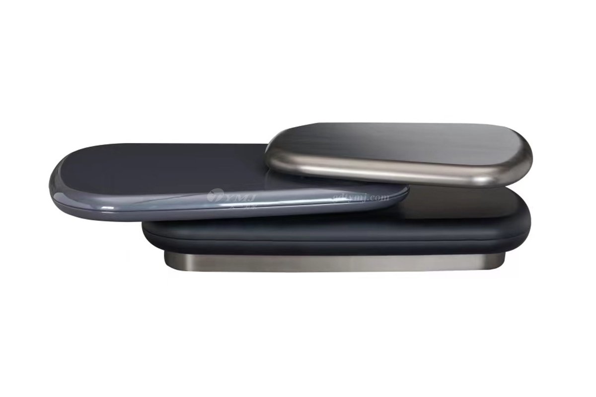 時尚高端意式極簡家具別墅家用創意奢華異形旋轉茶幾