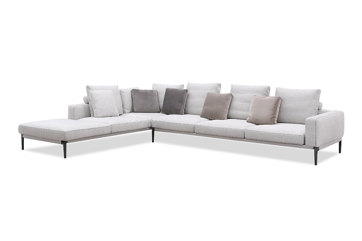 時(shí)尚高端現(xiàn)代極簡(jiǎn)家具別墅大宅家用真布藝組合多位沙發(fā)