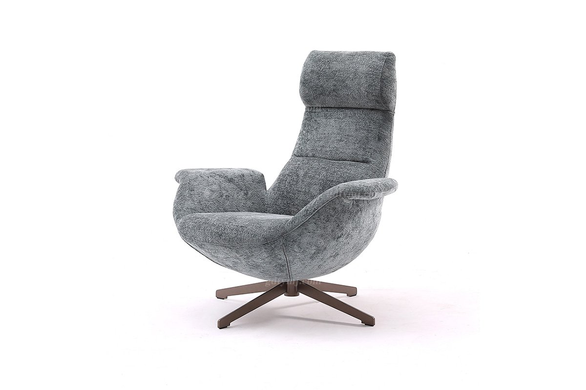 時尚高端現代簡約家具家用別墅舒適灰色休閑椅BRF8501-1