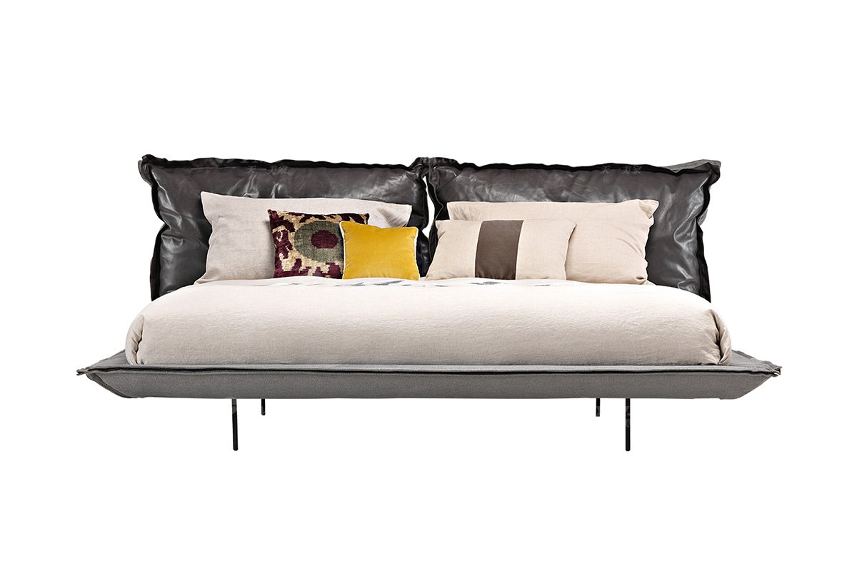  現代簡約家具高端別墅會所家用時尚舒適創意工業風大床婚床雙人床