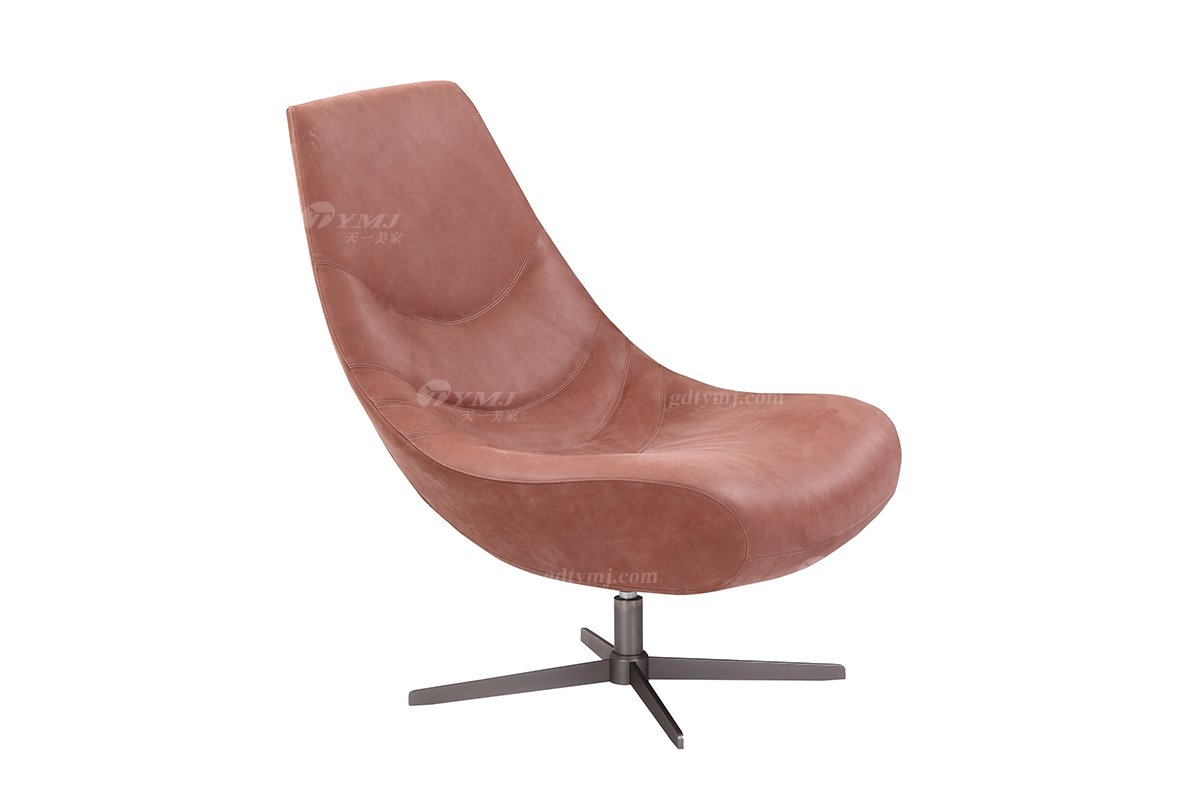 意式雅奢風格家具高端別墅會所家具真皮時尚創(chuàng)意休閑椅腳踏LC2207休閑椅1