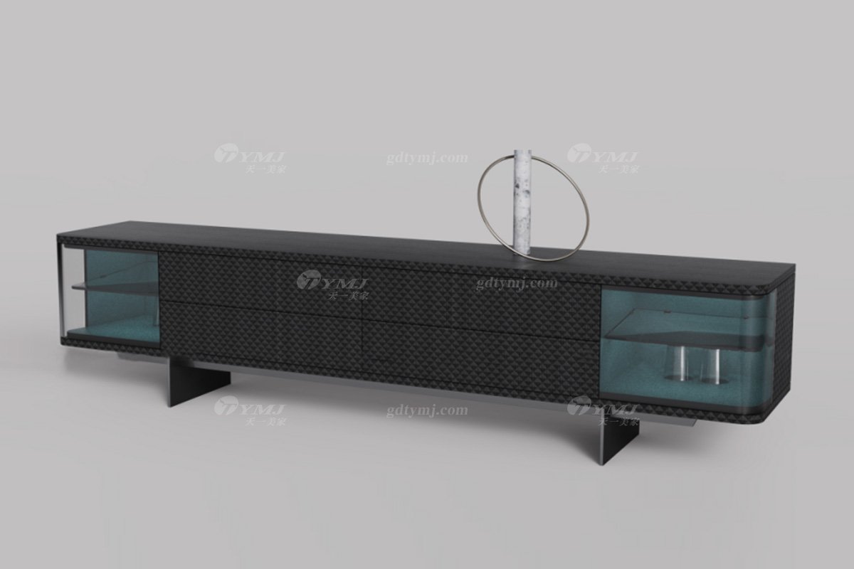 意式雅奢風格家具高端別墅會所家具時尚簡約電視柜LH2302電視柜
