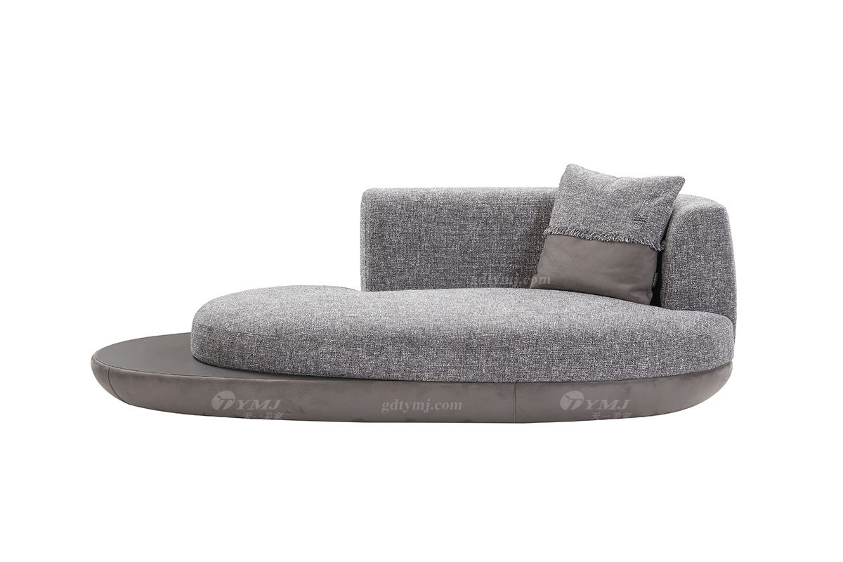 意式雅奢風(fēng)格家具高端別墅會(huì)所家具時(shí)尚簡(jiǎn)約布藝小沙發(fā)