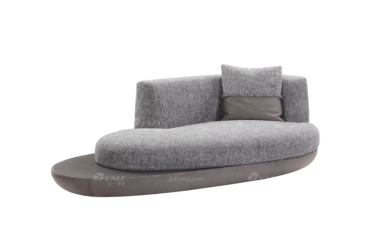 意式雅奢風格家具高端別墅會所家具時尚簡約布藝小沙發LC2207沙發1