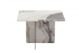  意式雅奢風格家具高端別墅會所家具簡約高級天然大理石茶幾