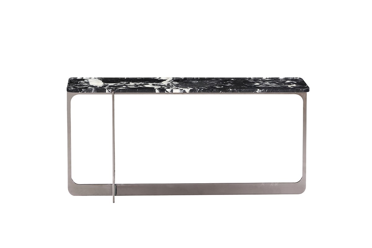  意式雅奢風(fēng)格家具高端別墅會所家具簡約高級天然大理石長幾