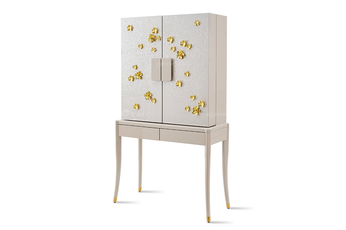 意式輕奢家具高端別墅會(huì)所豪宅家用時(shí)尚奢華創(chuàng)意梳妝臺(tái)B017B15妝臺(tái)1