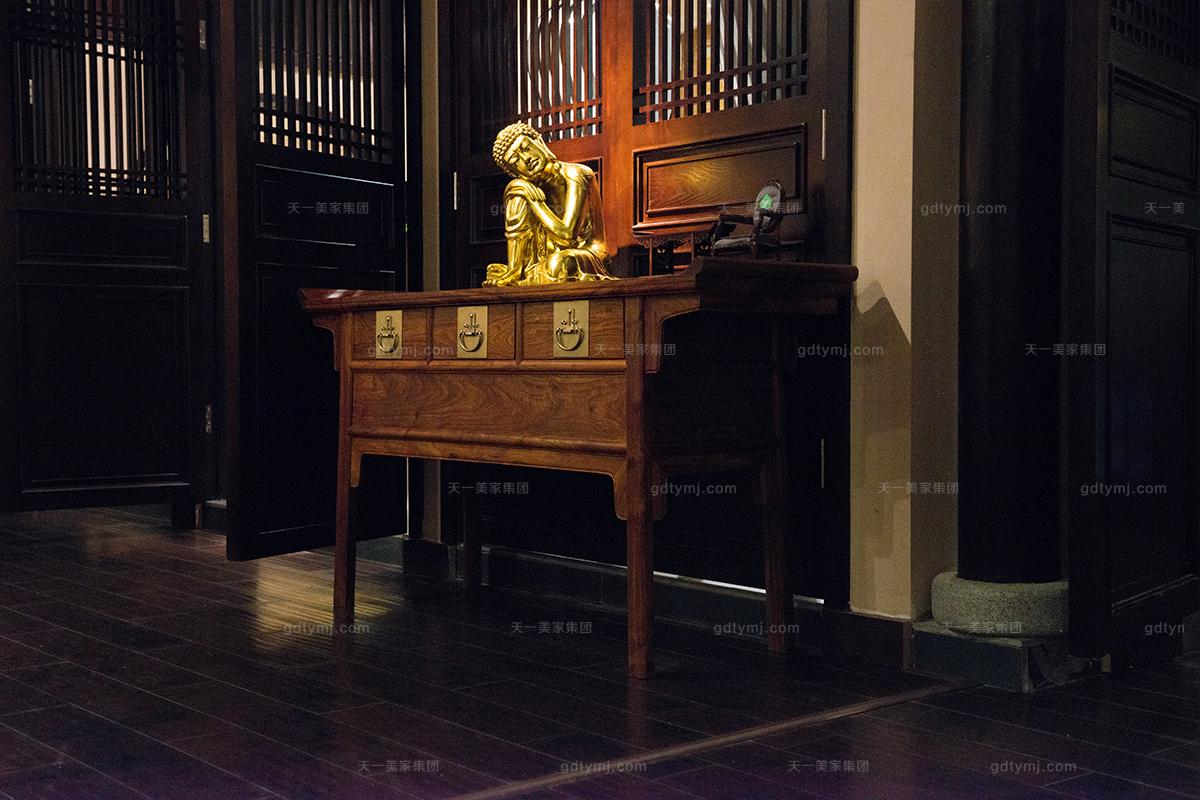 天一美家新中式簡奢玄關