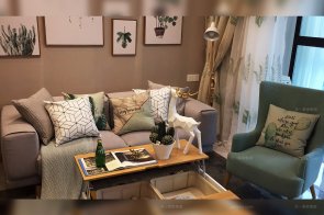 湖東春天輕奢北歐樣板間家具、軟裝工程項(xiàng)目案例欣賞!