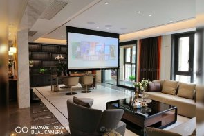 溫馨|時尚輕奢后現代高檔小區別墅平層活動家具客戶場景實例!